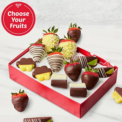 Order Chocolate Gift Basket With Fruits To UAE