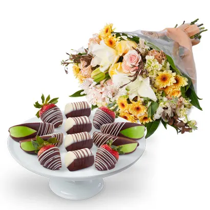 Flowers and Chocolate Delivery