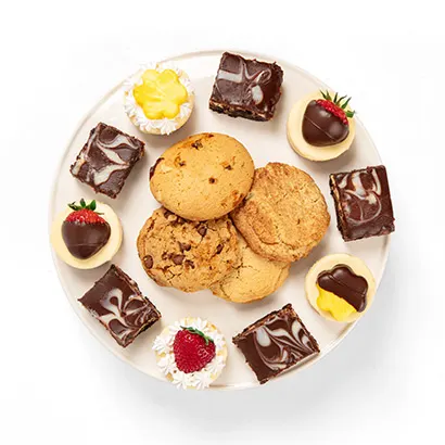 <b>Chocolate, Cheesecake & Cookies Platter</b>