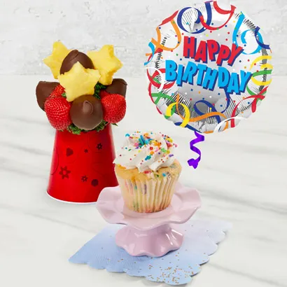 o Mini Happy Birthday Dessert Balloon Party Kit