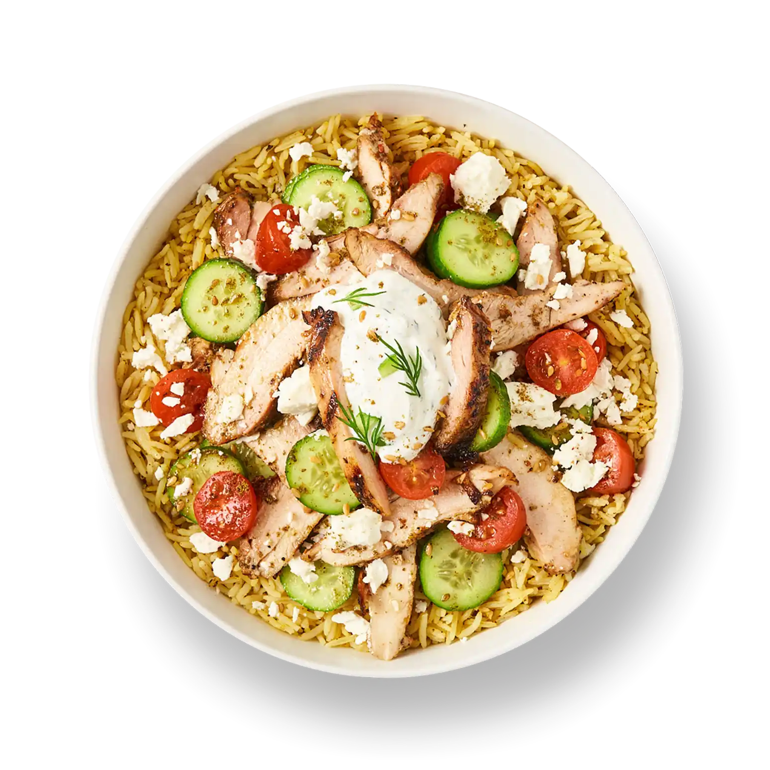 Za'atar chicken bowl