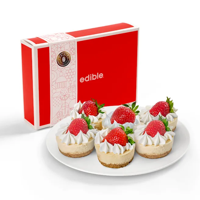 Strawberry Cheesecake Indulgence Box | Edible Arrangements CA