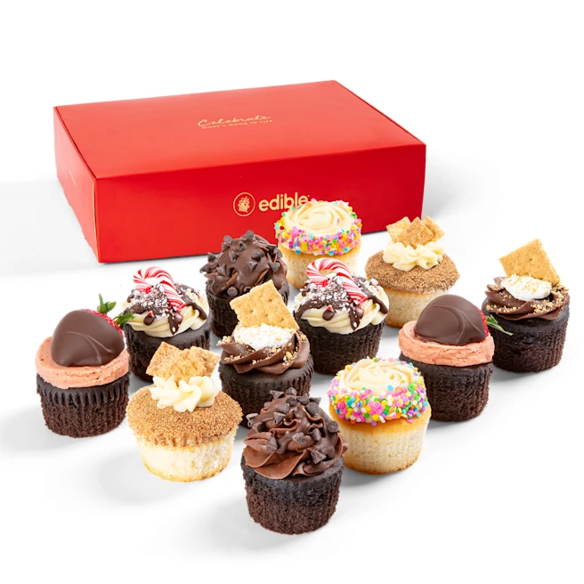 Edible Arrangements® fruit baskets Assorted Cupcake Box 6ct or